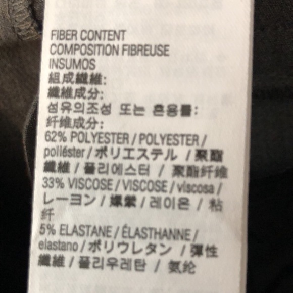 Kirkland Signature Modern Fit Comfort Stretch Ankle Pant Grey Women's 6 slacks - Picture 12 of 16